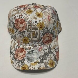 San Diego Padres Floral Baseball Hat